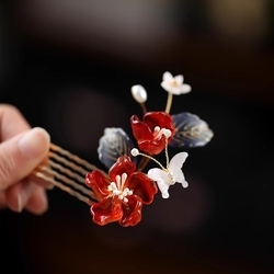 Carmine Insert Comb Small