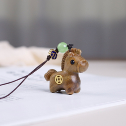Little Horse Phone Charm [Green Sandalwood]