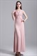 Ärmelloses Sheath-Maxikleid mit V-Ausschnitt und Cross-Front