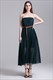 Trägerloses A-Linien-Kleid in Tea-Length mit Multi-Wear-Stil