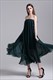 Trägerloses A-Linien-Kleid in Tea-Length mit Multi-Wear-Stil
