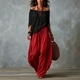 High-End Wide-Leg Pants And Off-Shoulder Top Set For Women