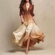 Elegant Gradient Vintage Long Dress For Women Casual Vacation