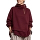 Women's Dark Hooded Irregular Short Hoodie Thickened Warm Slimming