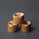 Diameter approx. 5, height approx. 4CM Hand-Polished Natural Bamboo Kung Fu Tea Cup