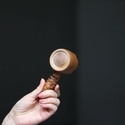 As shown in the picture Bamboo Root Tea Strainer With Mesh Filter For Chinese Tea Table