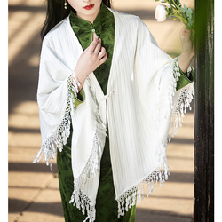 Fusu Snow Between Brows Shawl