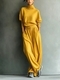 Women's Turtleneck Hoodie And Drawstring Pants Set