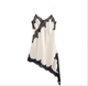 Elegant Lace Asymmetrical Dress