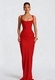 Women's Long Sleeve Slim Fit Corset Cami Bodycon Long Dress