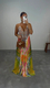 Bohemian Spaghetti Strap Sleeveless Printed Maxi Dress