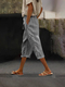 Women's Casual Capri Pants Elastic Waist Breathable Summer