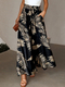 Women's Wide Leg Loose Casual Long Pants