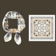 Small Silk Square Scarf Korean Style Neck Scarf For Women