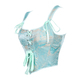 Light Green Green Fishbone Shapewear Tummy Control Push-Up Chest Support