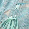 Light Green Green Fishbone Shapewear Tummy Control Push-Up Chest Support