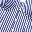 Blau Blumenspitze Schnürung Offener Rücken Camisole Korsett BH