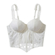 Water-Soluble Lace Fishbone Corset Top Waist-Slimming Camisole