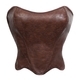 Black Faux Leather Corset Top With Push-Up Bustier And Tummy Control
