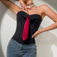 Solid Color Tie-Front Tube Top Cami