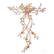 Crystal Rhinestone Long Hair Comb Bridal Veil Accessory