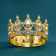 Premium Rhinestone Mini Crown Headpiece For Birthday Party