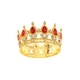 Premium Rhinestone Mini Crown Headpiece For Birthday Party