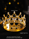 Premium Rhinestone Mini Crown Headpiece For Birthday Party
