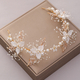 Gold Girls' Floral Pearl Headband Fairy Hair Accessory