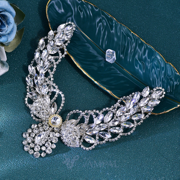 Elegantes handgemachtes extravagantes Braut-Haaraccessoire