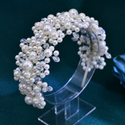 Elegantes handgemachtes extravagantes Braut-Haaraccessoire