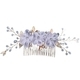 Handwoven Bridal Hair Comb Insert Headpiece