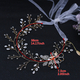 Handwoven Bridal Hair Comb Insert Headpiece