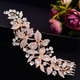 Handwoven Bridal Hair Comb Insert Headpiece