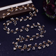 Handwoven Bridal Hair Comb Insert Headpiece
