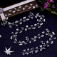 Handwoven Bridal Hair Comb Insert Headpiece