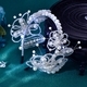 Sweet Princess Lace Trim Pearl Beaded Bridal Headband