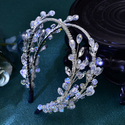 Leichter Luxus Braut-Hochzeits-Kopfschmuck Prinzessinnen-Stil Haaraccessoire