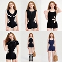 One-Piece Swimsuit For Women Slimming Tummy-Control Athletic Swimwear