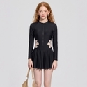 One-Piece Swimsuit For Women Slimming Tummy-Control Athletic Swimwear