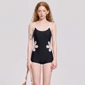 One-Piece Swimsuit For Women Slimming Tummy-Control Athletic Swimwear