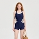 One-Piece Swimsuit For Women Slimming Tummy-Control Athletic Swimwear