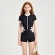 One-Piece Swimsuit For Women Slimming Tummy-Control Athletic Swimwear