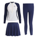 Image 1 Girls' 3-Piece Split Surf Swimsuit Modest Junior Teen Korean Style