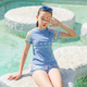 Girls Two-Piece Swimsuit Set Summer Swimwear