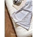 Shimmer Silver Leopard Boyshort Silver Leopard Print Boyleg One-Piece Swimsuit