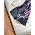 Mädchenherz Boyshort Mädchen Eckiger Ausschnitt Einteiliger Badeanzug Mit Schleife Und Herausnehmbaren Brustpolstern