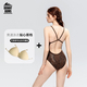 Women's Athletic Racing One-Piece Swimsuit Quick-Dry Chlorine-Resistant