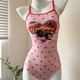 Women's Single-Layer Lycra Racing Swimsuit