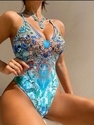 Smaragd 2026 Resort Stil Einteiliger Badeanzug Für Damen